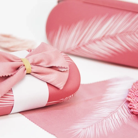 Etui na okulary Fashion Feather Rose