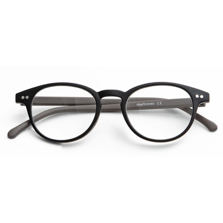 Okulary do czytania Gorilla czarno brązowe +1,00