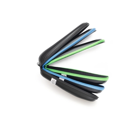 Okulary do czytania Lazybones niebiesko zielone +1,00