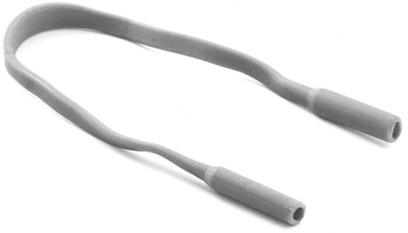 Opaski do okularów dziecięcych, silikonowe, szare - 5 szt.